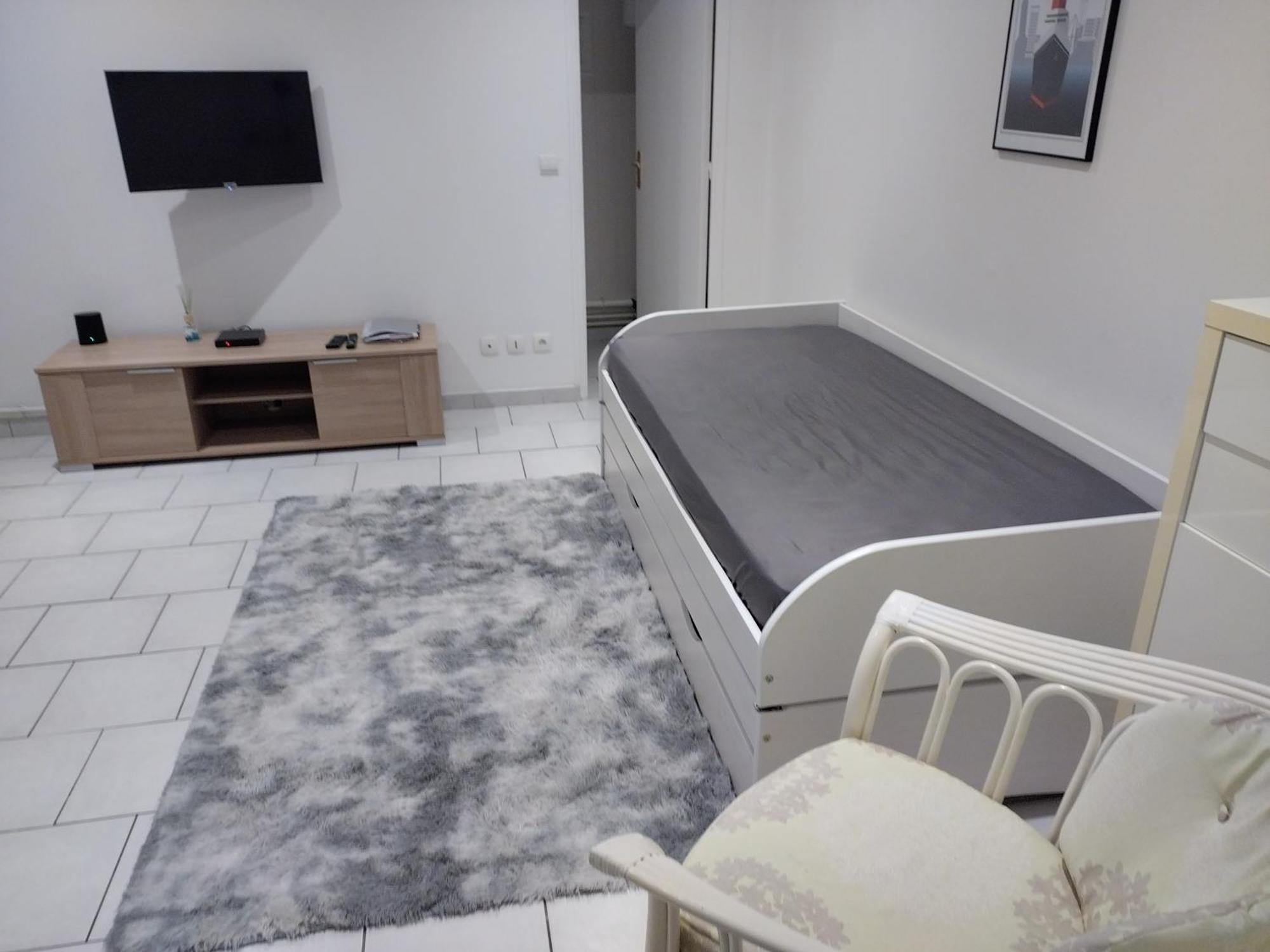 Studio Charmant Canape Lit Netflix Prime Video Wifi Dazn Χάβρη Εξωτερικό φωτογραφία